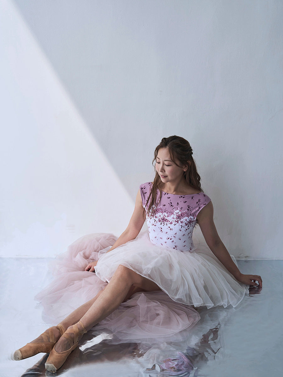 type K boat neck / cosmos rose