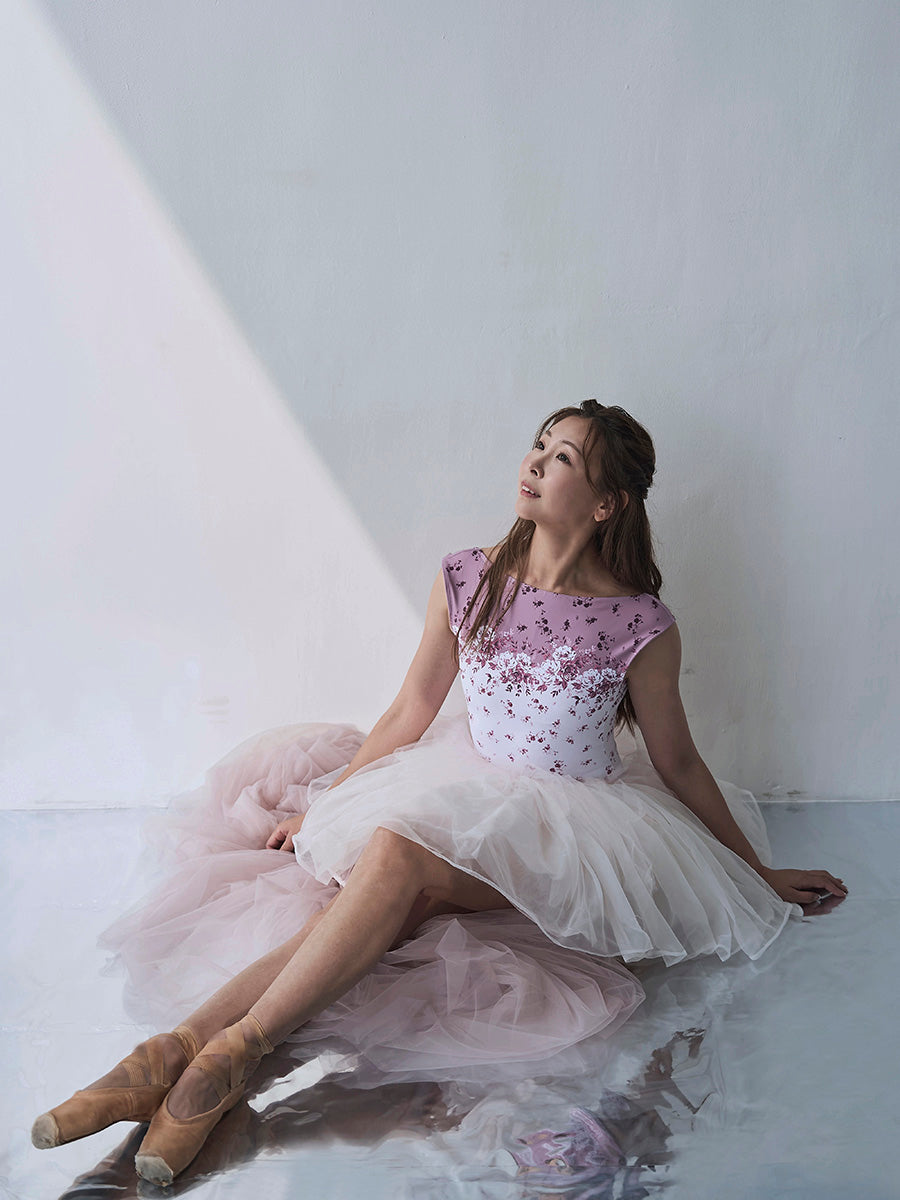 type K boat neck / cosmos rose