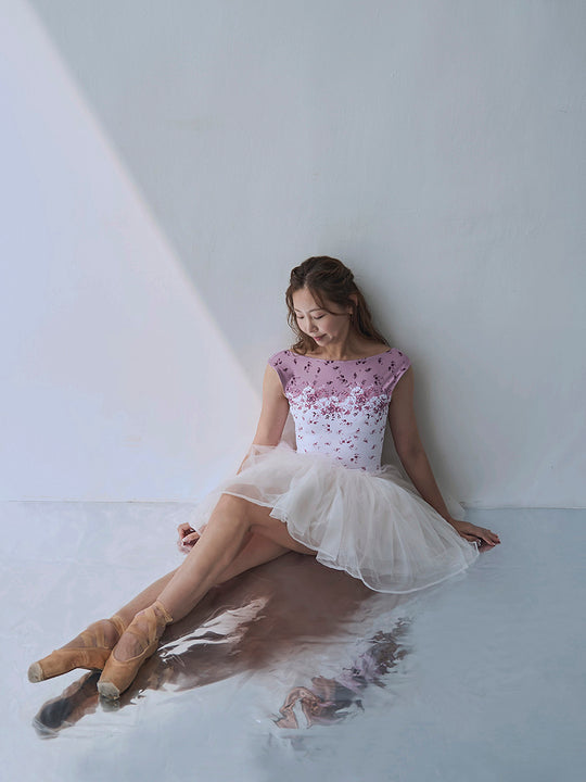 type K boat neck / cosmos rose
