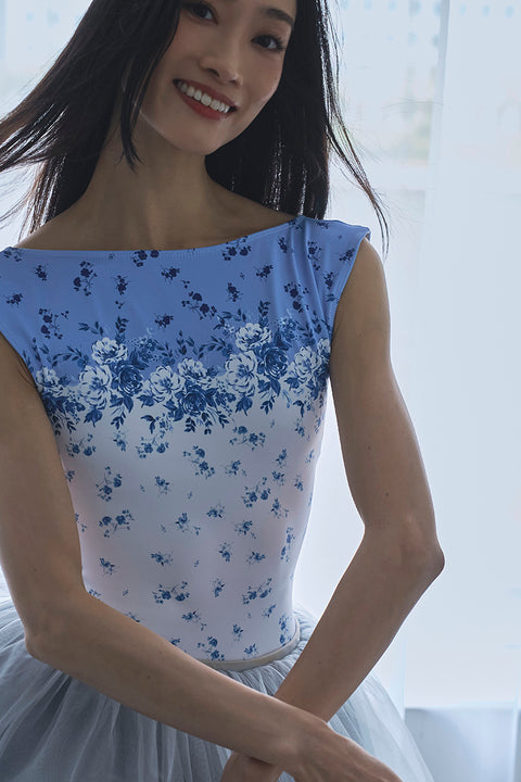 type K boat neck / cosmos blue mist