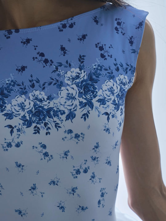 type K boat neck / cosmos blue mist