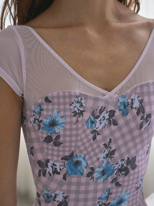 type H half sleeve / Stella smoky pink
