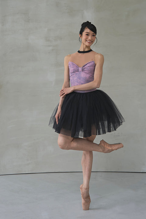 type Y neck ribbon / Atlas pink