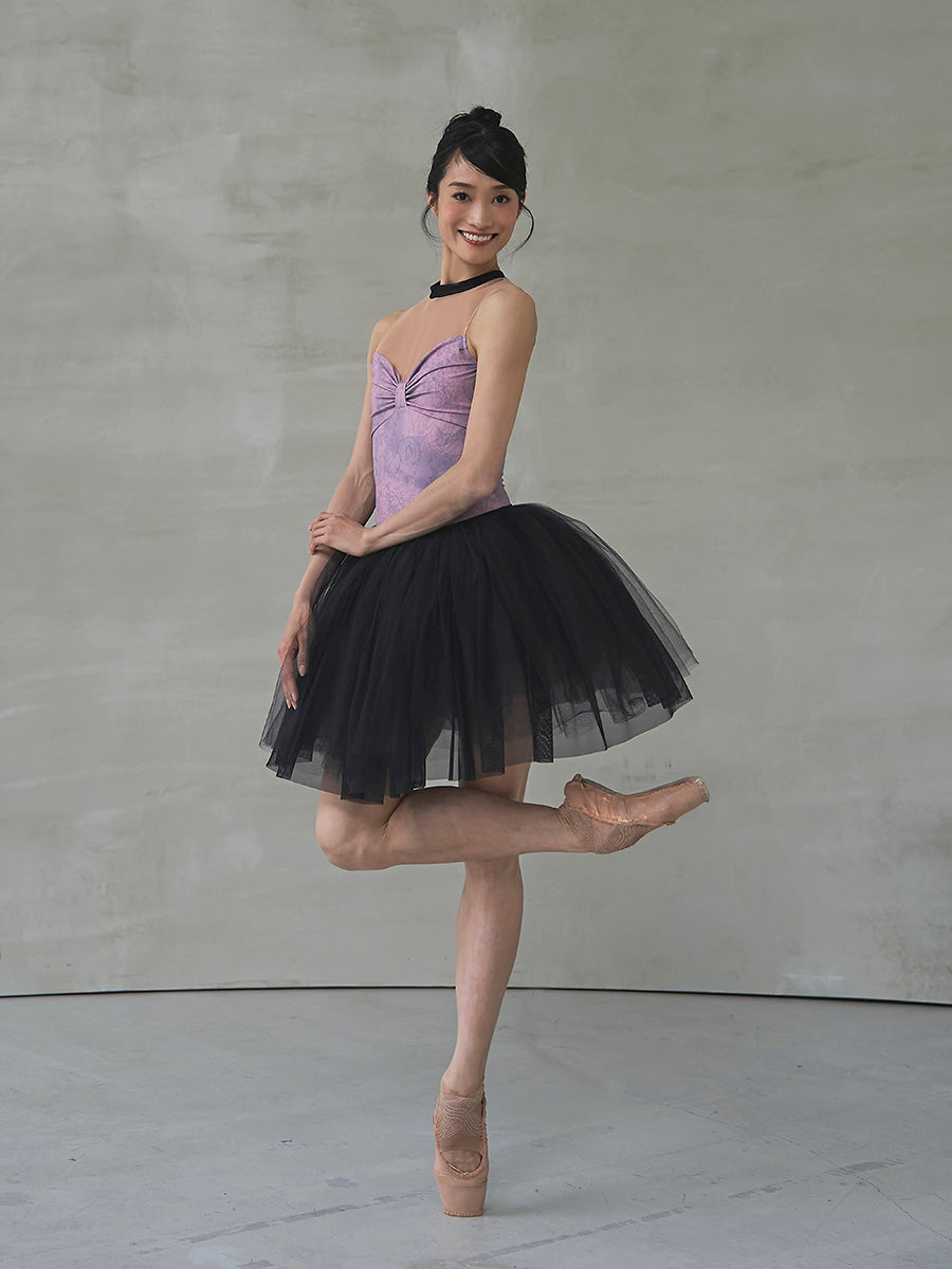 type Y neck ribbon / Atlas pink