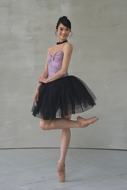 type Y neck ribbon / Atlas pink