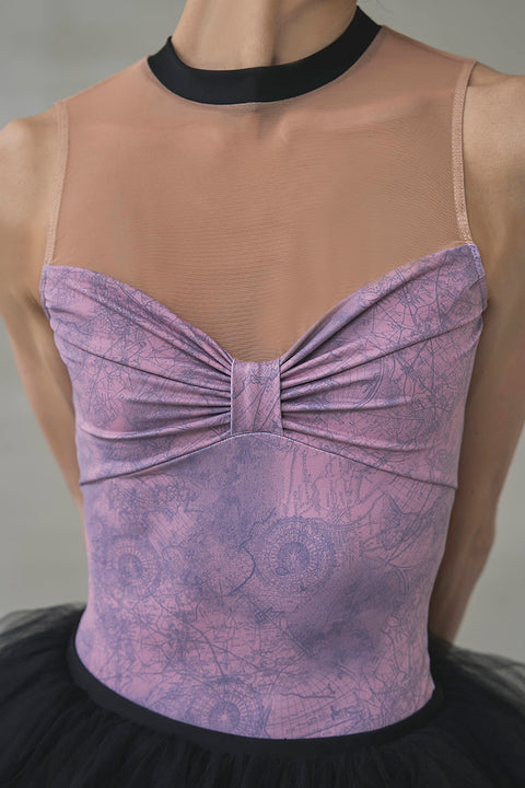 type Y neck ribbon / Atlas pink