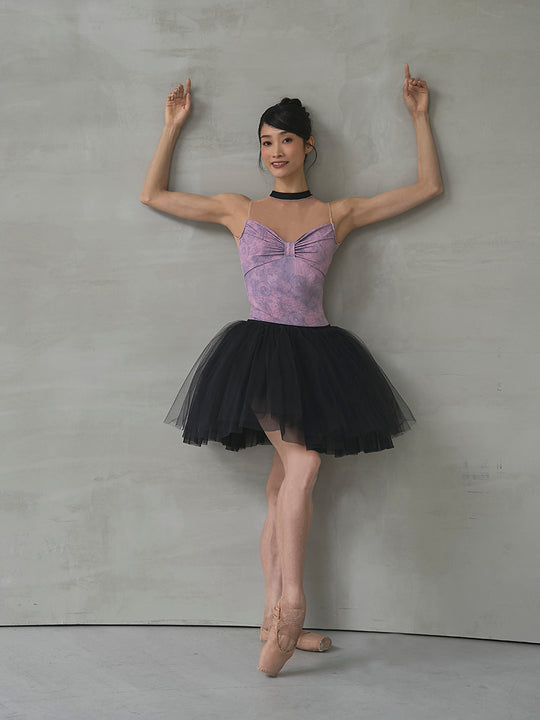 type Y neck ribbon / Atlas pink
