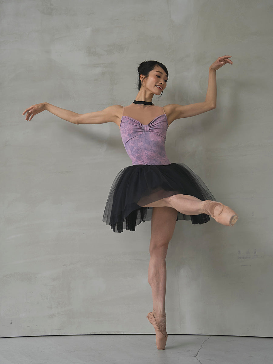 type Y neck ribbon / Atlas pink