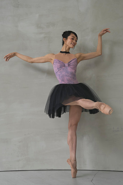 type Y neck ribbon / Atlas pink