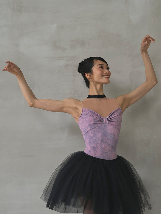 type Y neck ribbon / Atlas pink