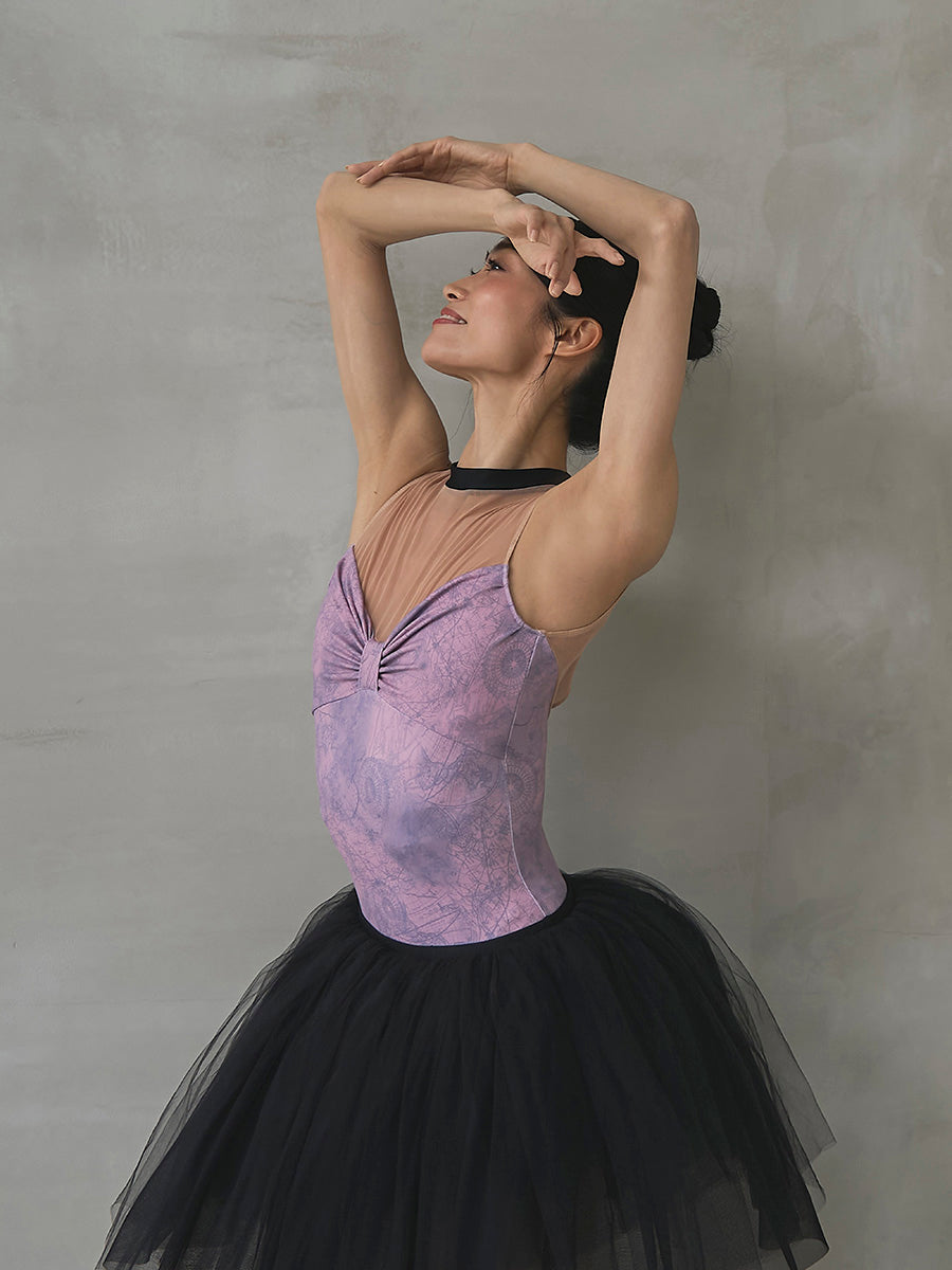 type Y neck ribbon / Atlas pink