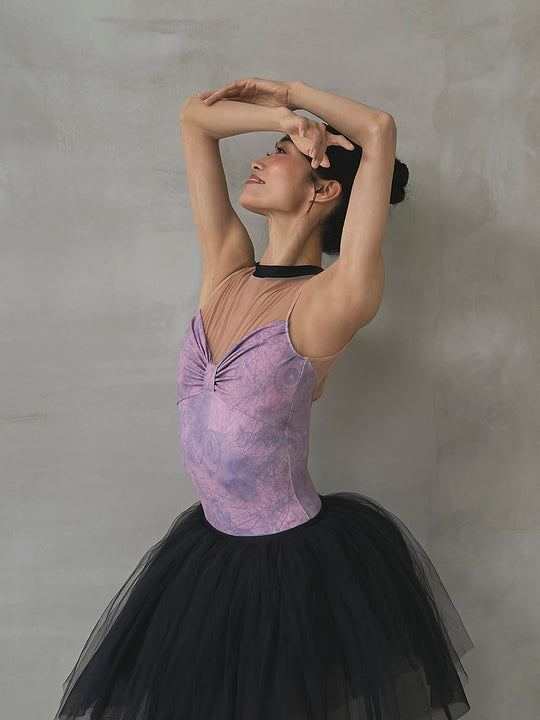 type Y neck ribbon / Atlas pink