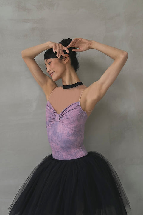 type Y neck ribbon / Atlas pink