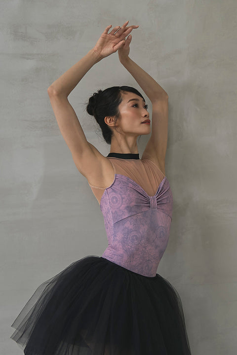 type Y neck ribbon / Atlas pink