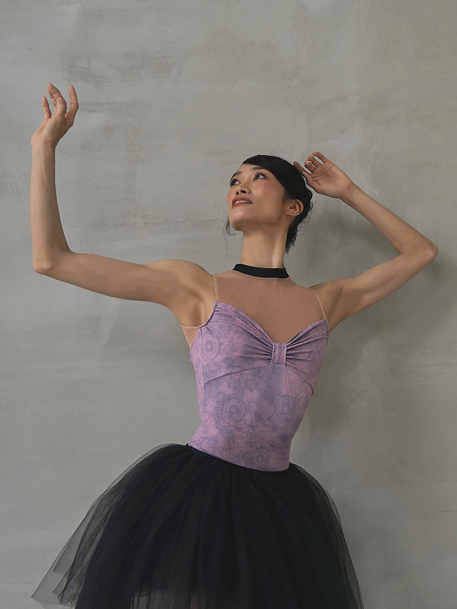 type Y neck ribbon / Atlas pink