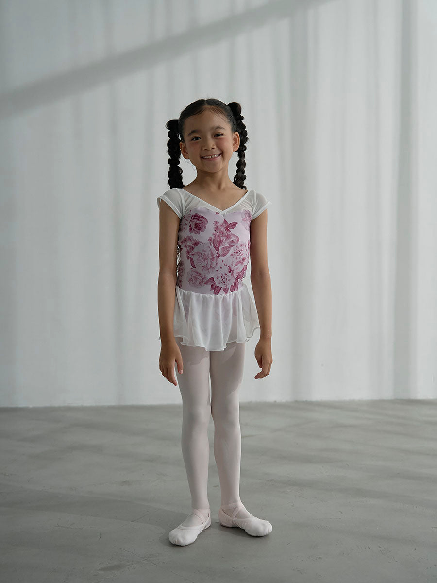 type H half sleeve / Orbit pink / kids & girl