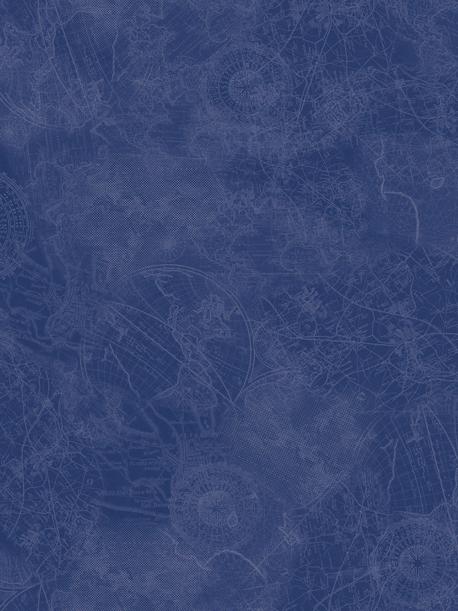type Y neck ribbon / Atlas blue
