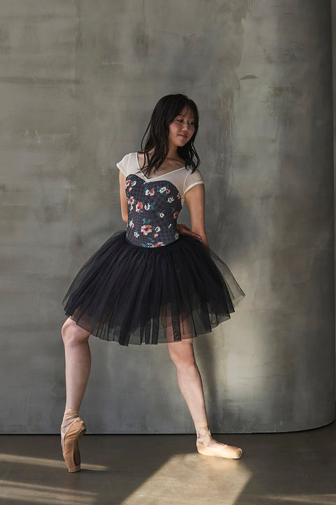Type H half sleeve / Stella ruby black