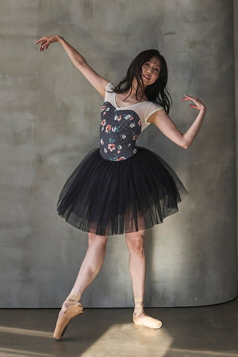 Type H half sleeve / Stella ruby black