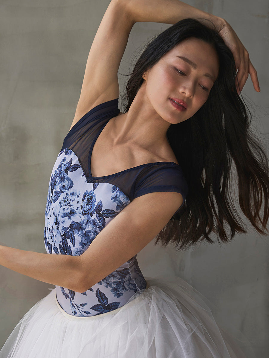 type H half sleeve / Orbit blue gray