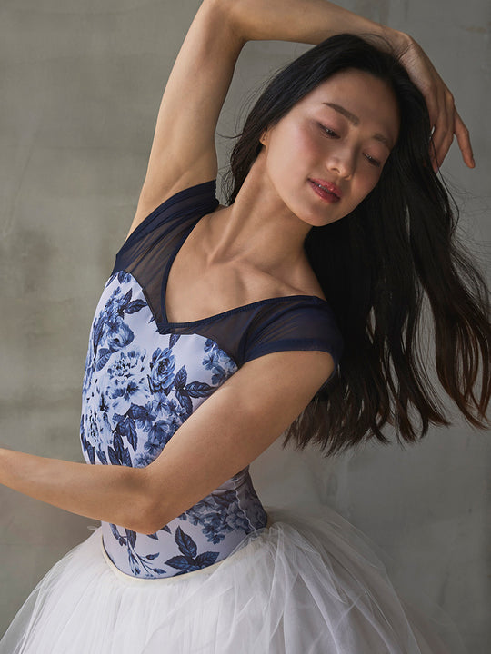 type H half sleeve / Orbit blue gray