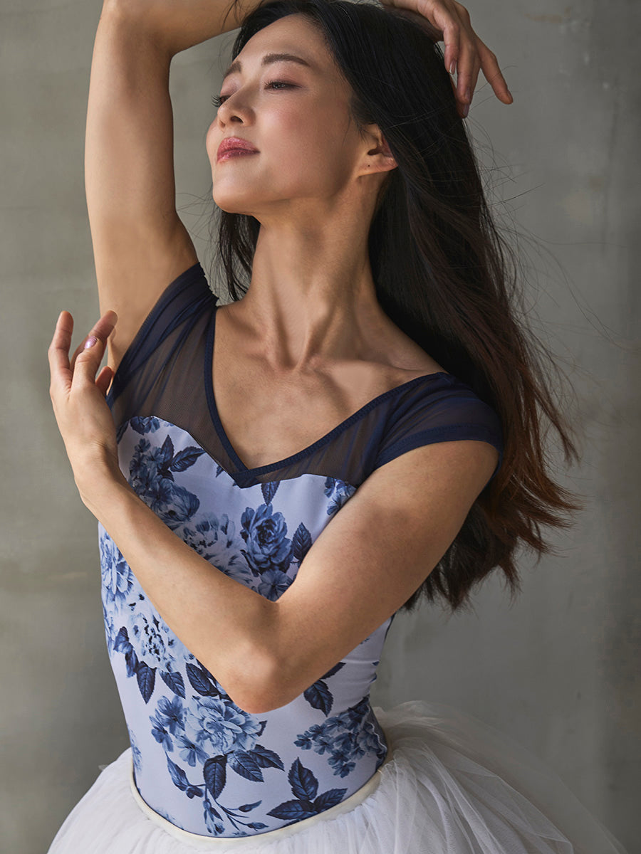 type H half sleeve / Orbit blue gray
