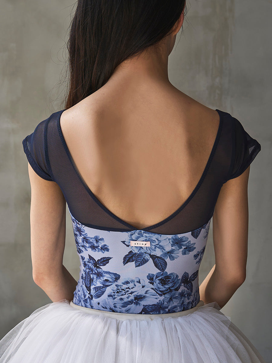 type H half sleeve / Orbit blue gray