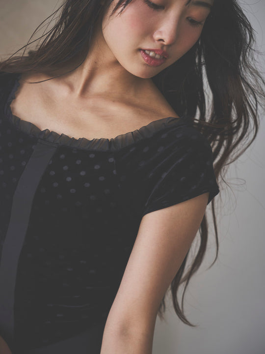 Retune.stina / Dólce / velours dot black