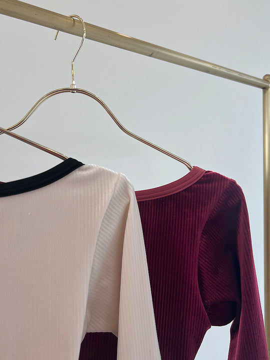Retune.stina / Nocturne / Ribbed velours off white / girl