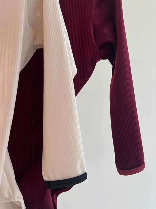 Retune.stina / Nocturne / Ribbed velours off white / girl