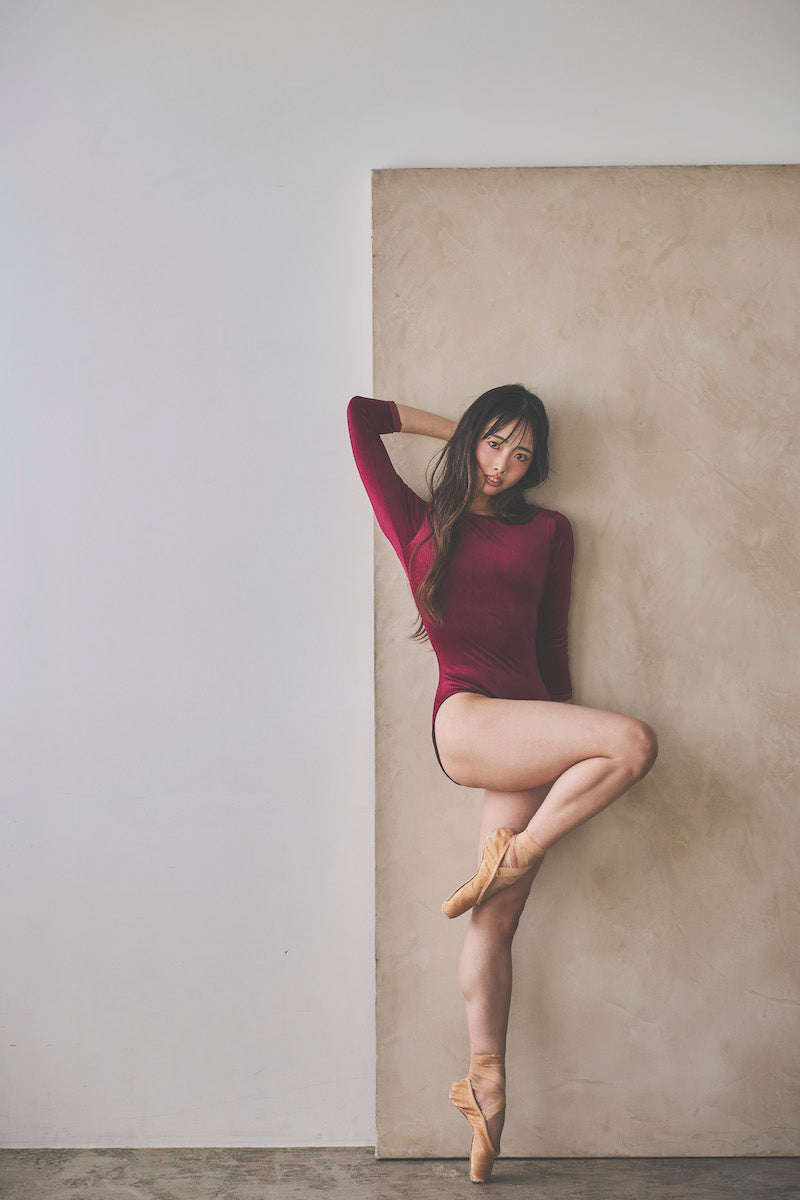 Retune.stina / Nocturne / Ribbed velours Bordeaux