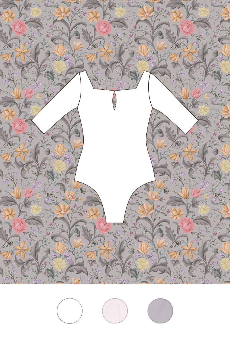 stina / type U ballerina ＋ / silky pink check / custom