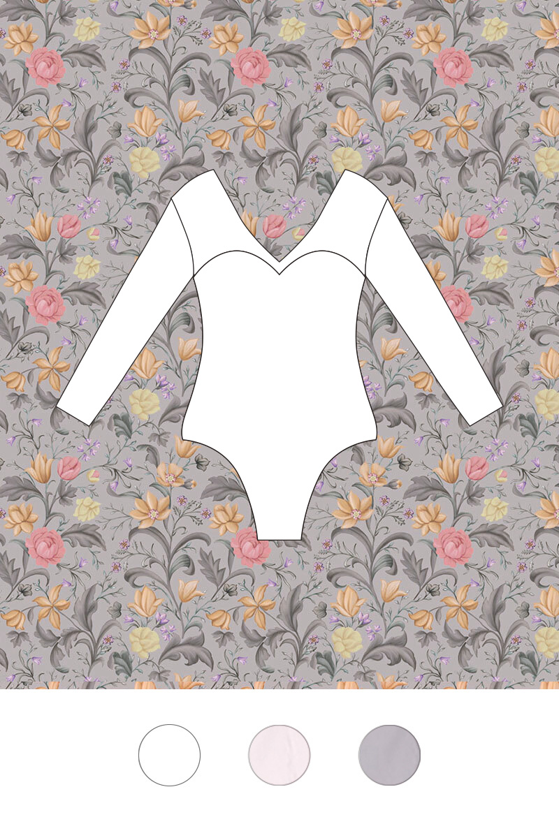 stina / type V lucky / noble gray / custom