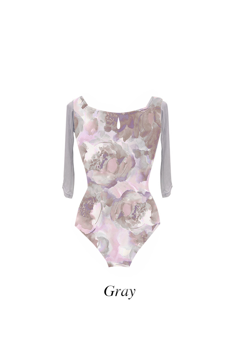 stina / type U ballerina ＋ / blurred flower pink / custom