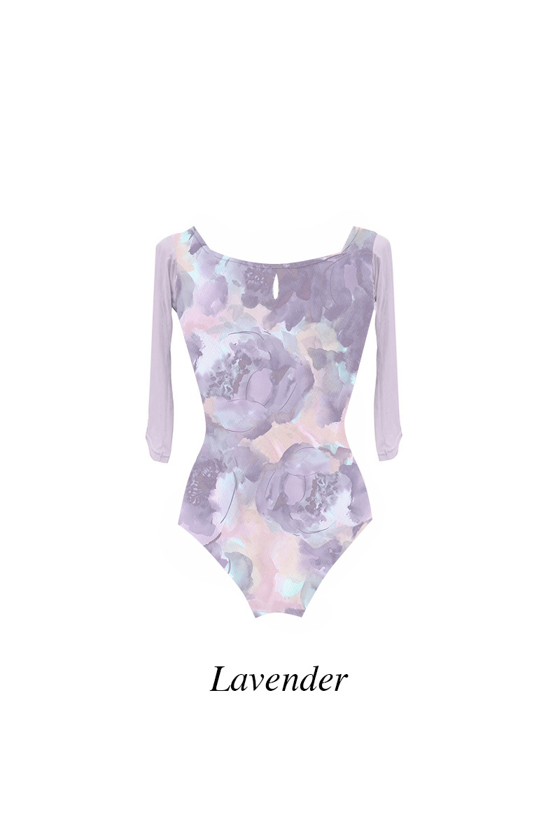stina / type U ballerina ＋ / blurred flower purple / custom