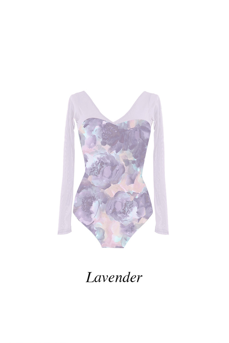stina / type V lucky / blurred flower purple / custom