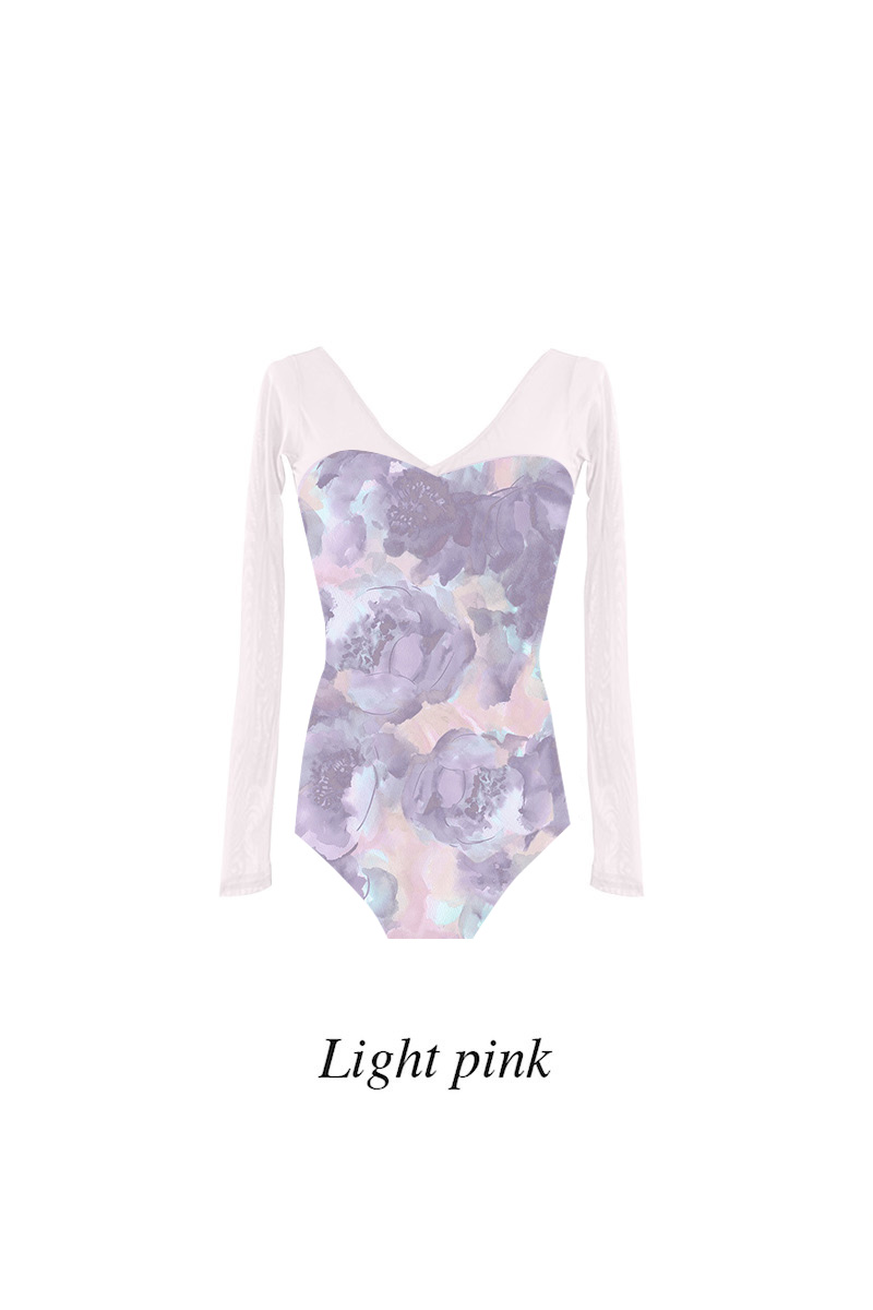 stina / type V lucky / blurred flower purple / girl /custom
