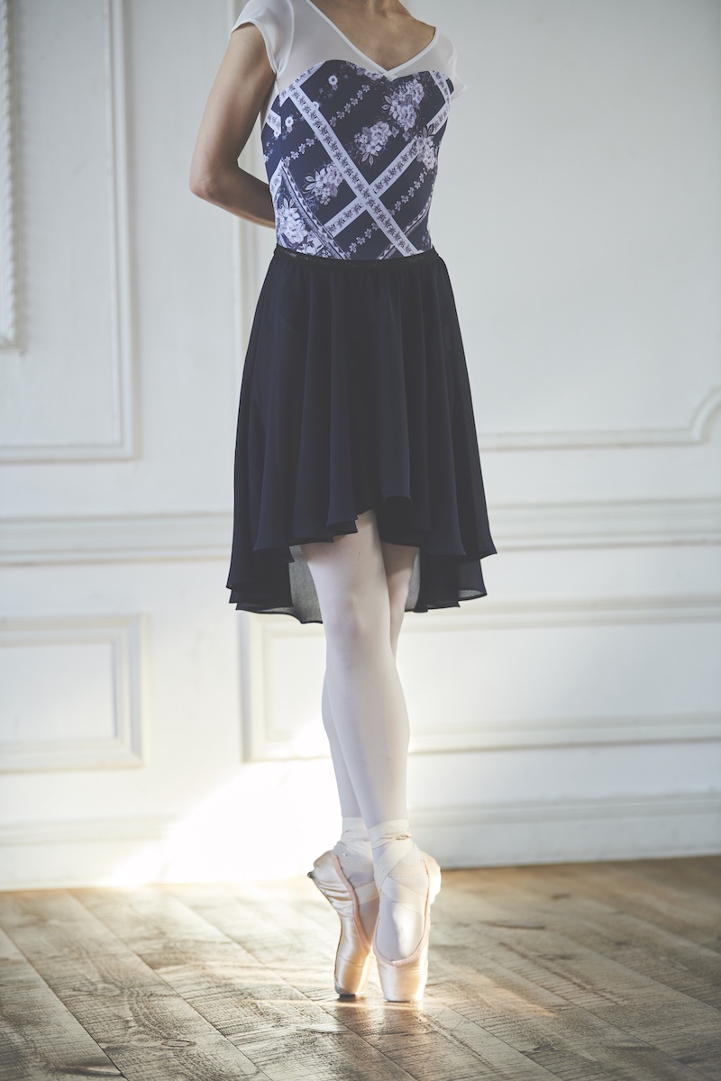 stina / pull-on skirt / dark navy