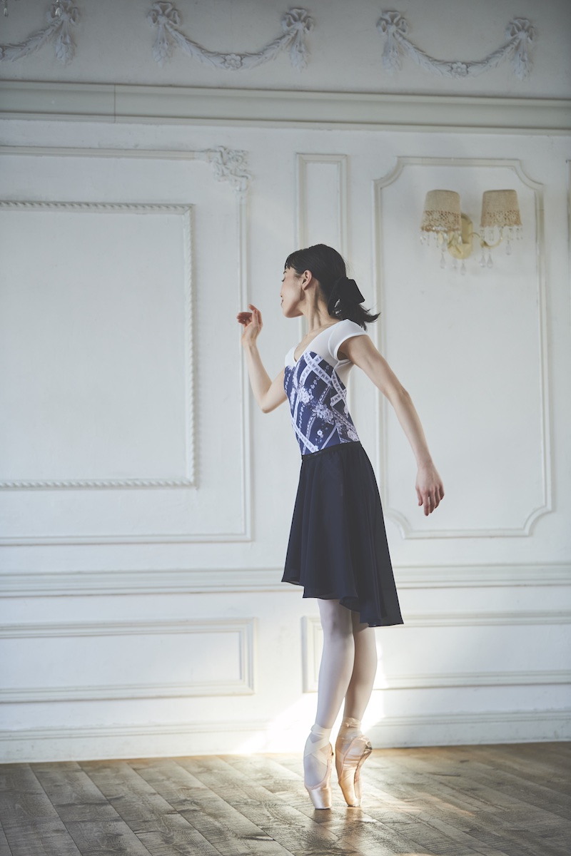 stina / pull-on skirt / dark navy