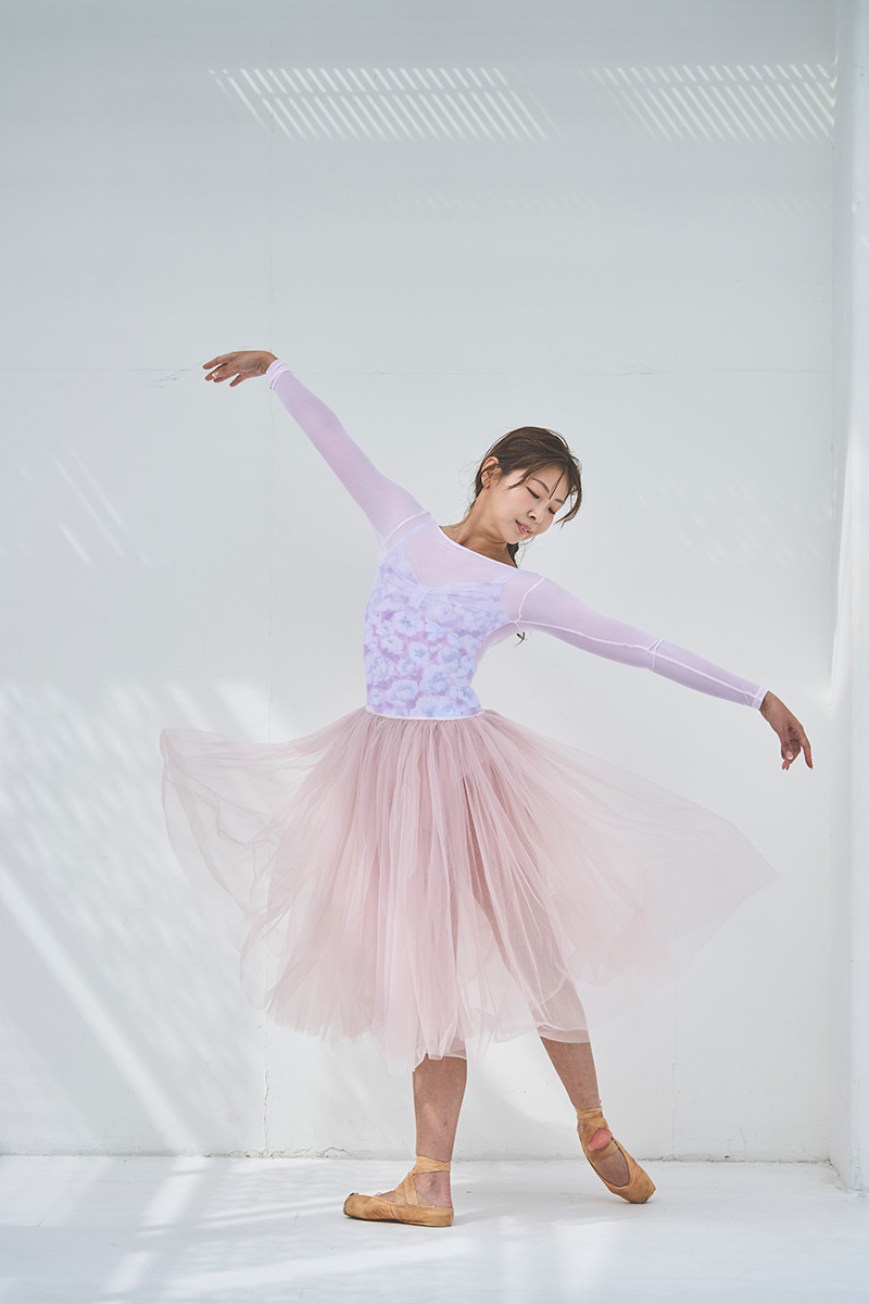 stina / type L long ribbon / Aurora blueberry