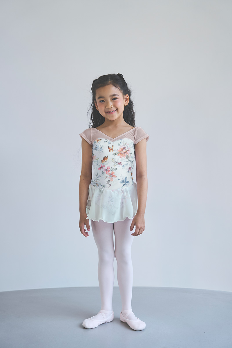 stina / type H half sleeve / Golden Hour mint / kids / girl