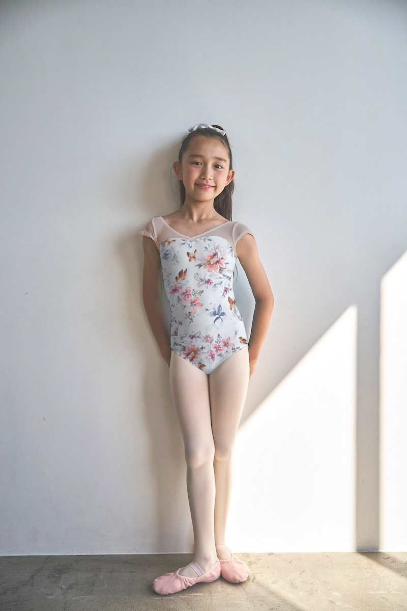 stina / type H half sleeve / Golden Hour mint / kids / girl