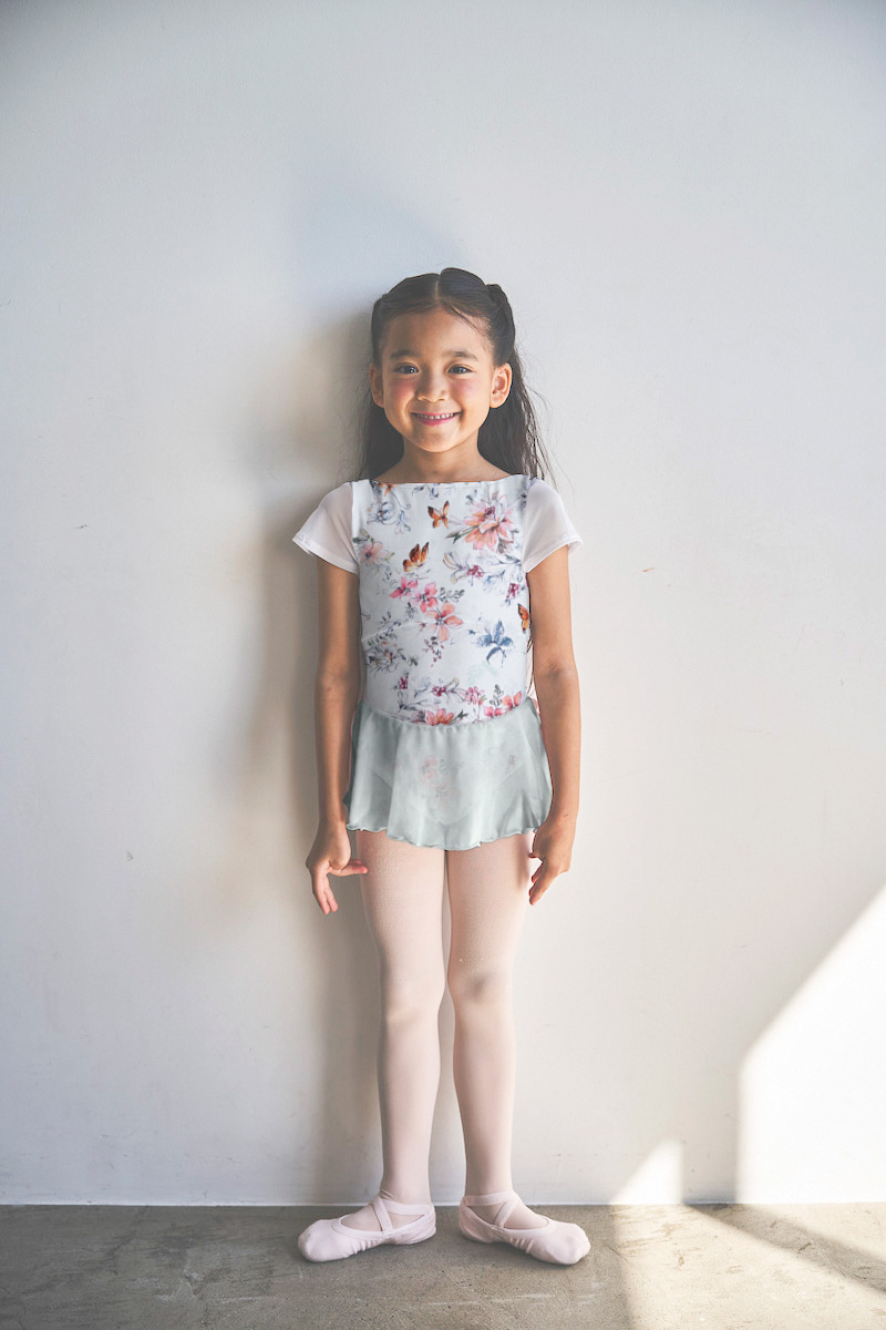 stina / type P cap sleeve / Golden Hour mint / kids / girl