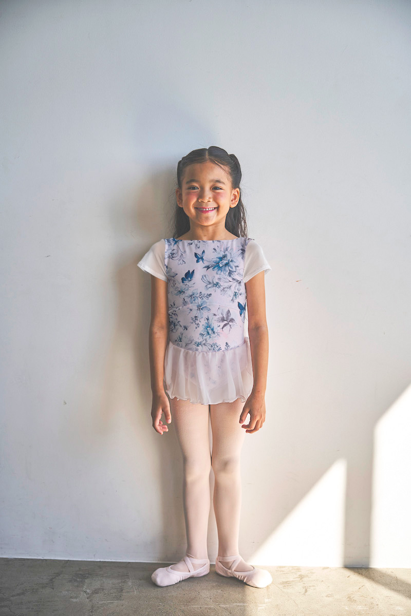 stina / type P cap sleeve / Golden Hour baby pink / kids / girl