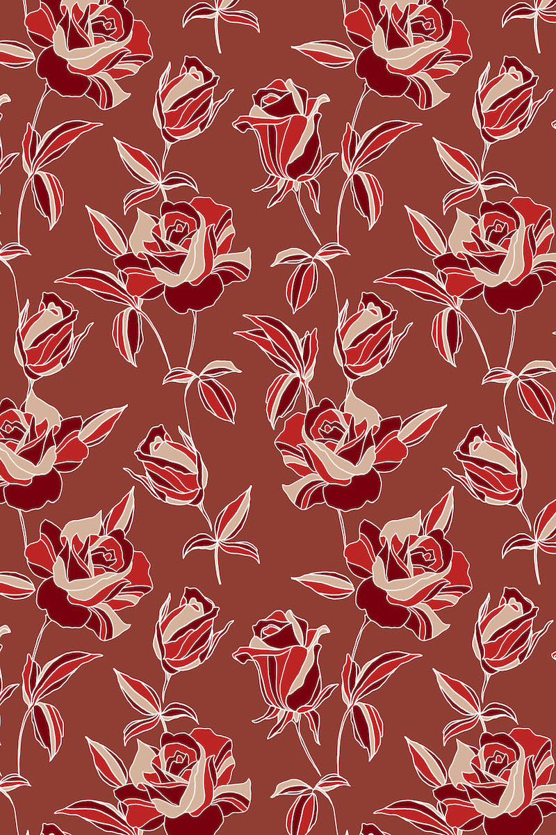 stina / type U ballerina ＋ / red rose