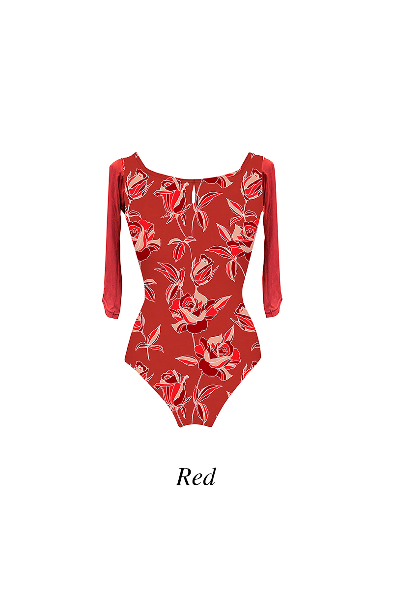 バレエ レオタード stina スティナ　red rose stina / type U ballerina ＋ / red rose