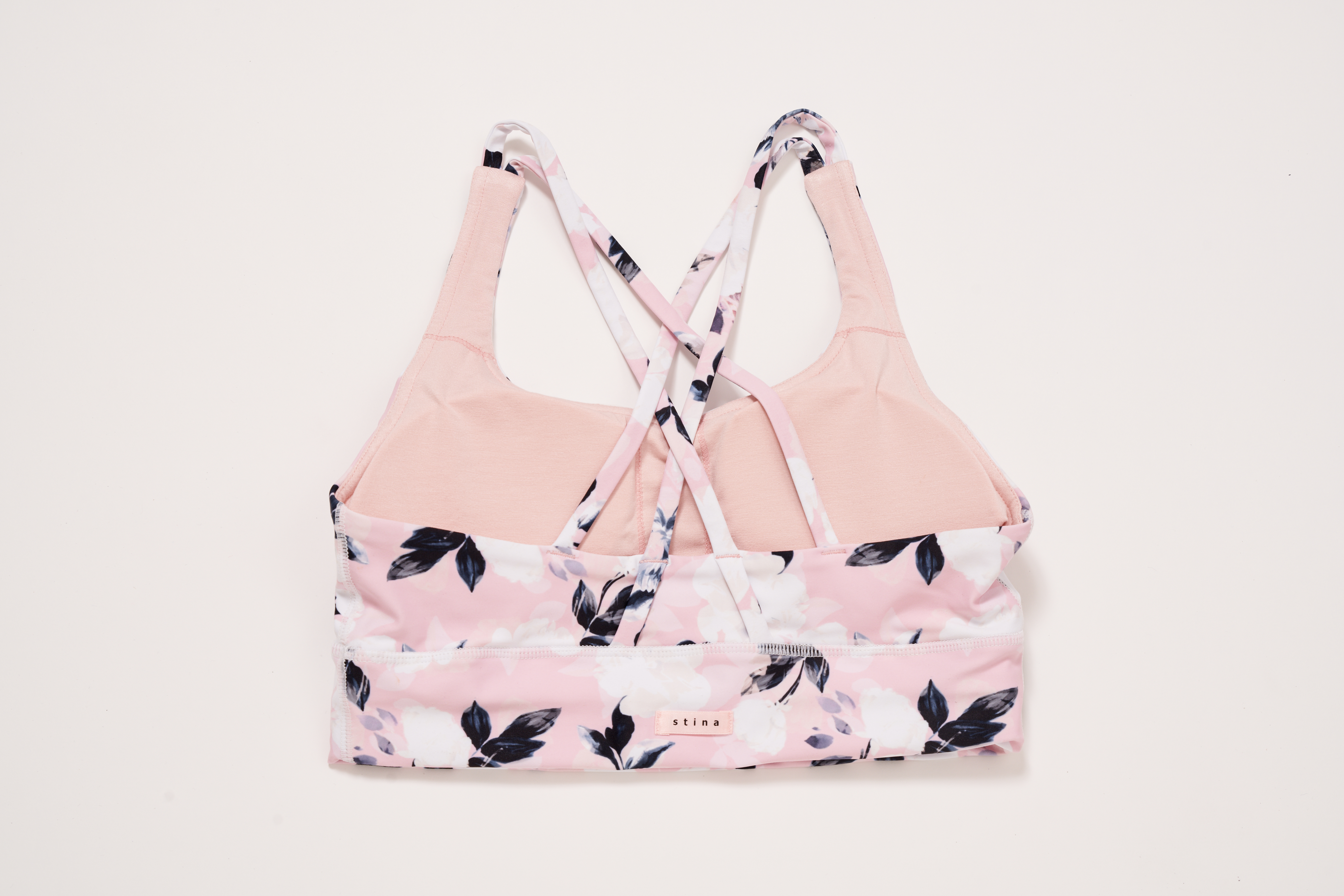 stina / Workout Bra/pinkflower