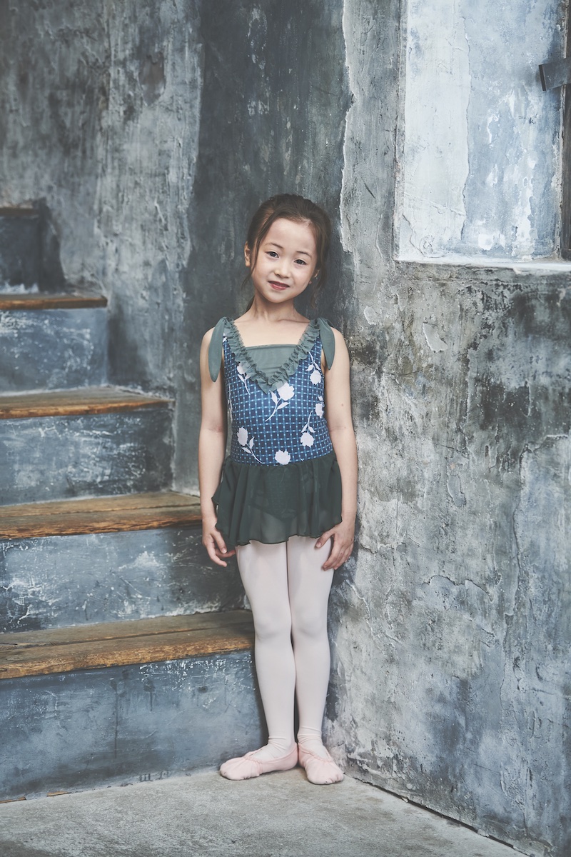 stina / type J juliet / little tulip billiard green / kids / girl